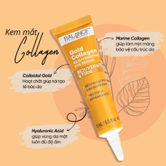 Kem Mắt Balance Active Formula Gold Collagen Rejuvenating Eye 15ml