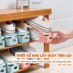 Giá Giày Dép 2 Tầng