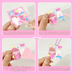 Set Keyring Sticker