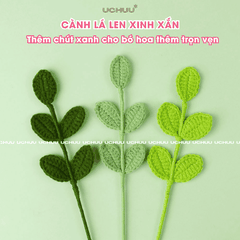 Búp Hoa Hồng Len