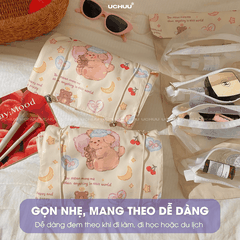 Túi Đựng Mỹ Phẩm 4 Trong 1