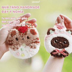 Móc Khoá Len Nổi