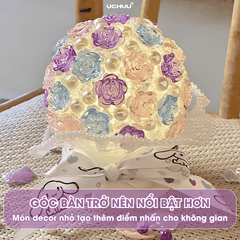 Đèn Bó Hoa Hồng