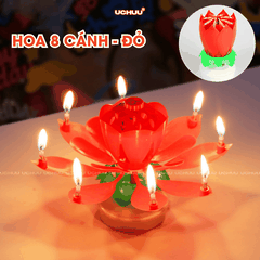 Nến Sinh Nhật Hoa Sen