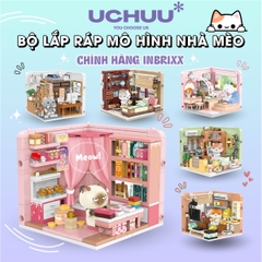 Bộ Lắp Ráp Mô Hình Nhà Mèo
