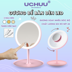 Gương Để Bàn Đèn LED