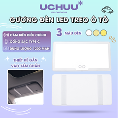 Gương Trang Điểm LED Ô Tô