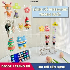 Bảng Lỗ Pegboard Trong Suốt