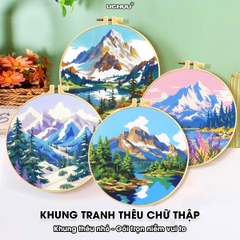 Khung Tranh Thêu Chữ Thập