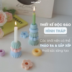 Nến Thơm Xếp Hình Tháp