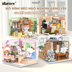 Bộ Lắp Ráp Mô Hình Nhà Mèo