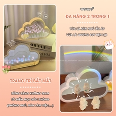 Đèn Ngủ Gương Hoa