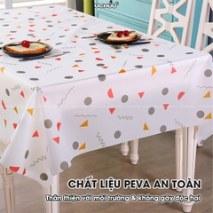 Khăn Trải Bàn Nhựa PEVA