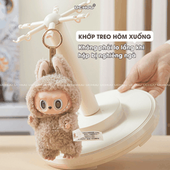 Hộp Trưng Bày Trụ Xoay Móc Treo UCHUU