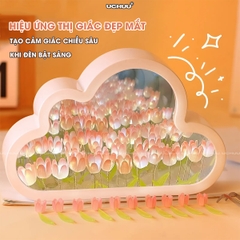 Đèn Ngủ Gương Hoa