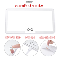 Gương Trang Điểm LED Ô Tô