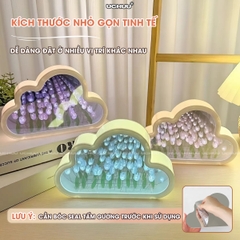 Đèn Ngủ Gương Hoa