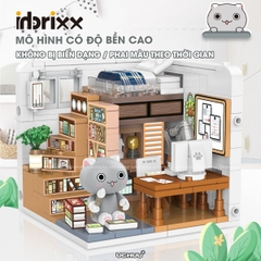 Bộ Lắp Ráp Mô Hình Nhà Mèo
