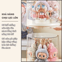 Hộp Trưng Bày Trụ Xoay Móc Treo UCHUU