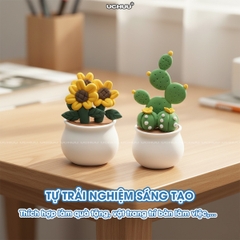 Kit Đất Sét Chậu Hoa