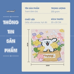 Tranh Đính Đá
