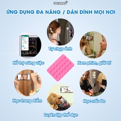 Tấm Chân Hít Silicon