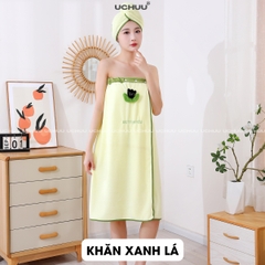 Khăn Tắm Quấn Thêu Hình