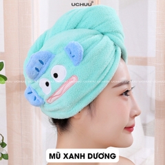 Khăn Tắm Quấn Thêu Hình