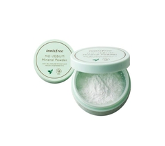 Phấn phủ kiềm dầu dạng bột giúp da mềm mịn Innisfree No Sebum Mineral Powder