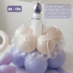 Bánh Kem Bong Bóng DIY