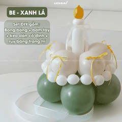 Bánh Kem Bong Bóng DIY