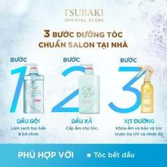Bộ gội xả sạch dầu mát lạnh Tsubaki Premium Cool 490ml