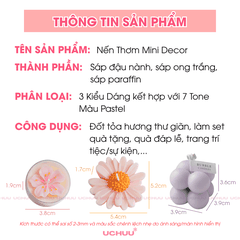 Nến Thơm Mini Decor