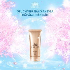 Gel Chống Nắng Dưỡng Da Chống Trôi Anessa Perfect UV Sunscreen Skincare SPF50+ PA++++ 90g