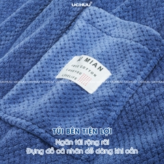 [Bộ 5 Món] Set Khăn Tắm Quấn