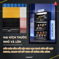 Hộp Trưng Bày Mô Hình Container