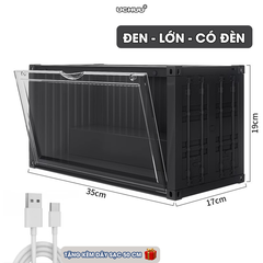 Hộp Trưng Bày Mô Hình Container