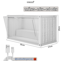 Hộp Trưng Bày Mô Hình Container