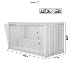 Hộp Trưng Bày Mô Hình Container