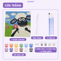 Tranh Tô Màu Cát