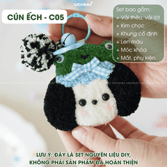 Móc Khoá Len Nổi