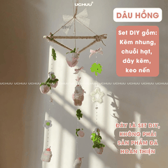 Chuông Gió Kẽm Nhung