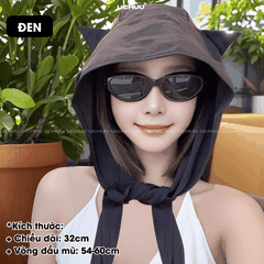 Khăn Trùm Tai Mèo