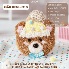 Móc Khoá Len Nổi