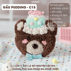 Móc Khoá Len Nổi