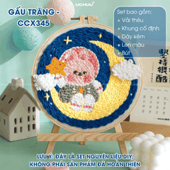 Tranh Thêu Len Nổi