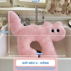 Gối Ôm Mèo Chữ U