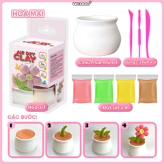Kit Đất Sét Chậu Hoa
