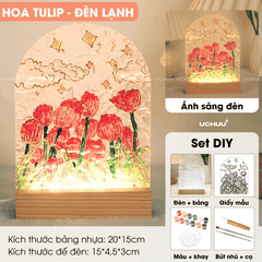 Đèn Tranh Vẽ Decor