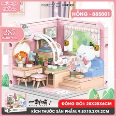 Bộ Lắp Ráp Mô Hình Nhà Mèo
